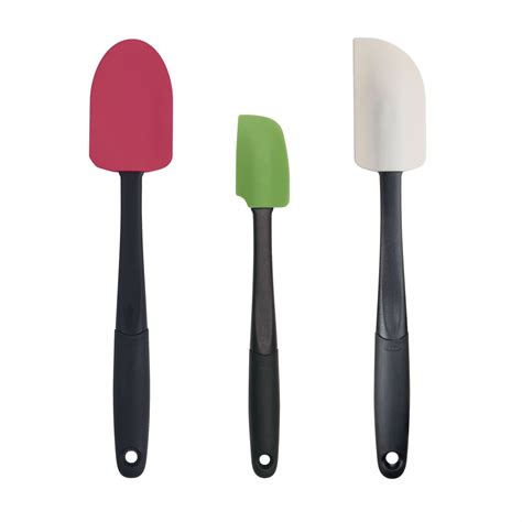 oxo silicone flexible spatulas.